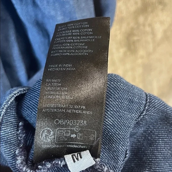 ANTHROPOLOGIE Women's The Tommie Cap-Sleeve Smocked Front-Zip Shirt Dress Size M - Picture 6 of 8